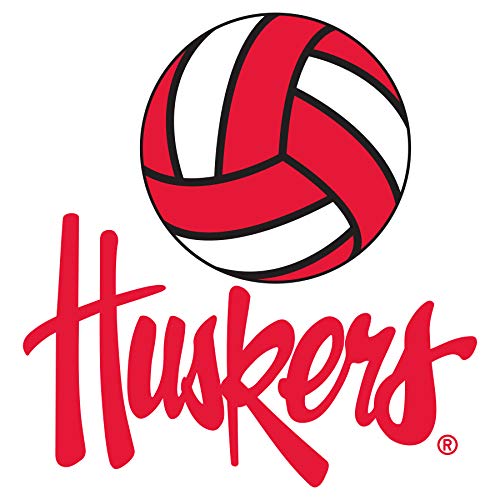 Huskers Volleyball - White