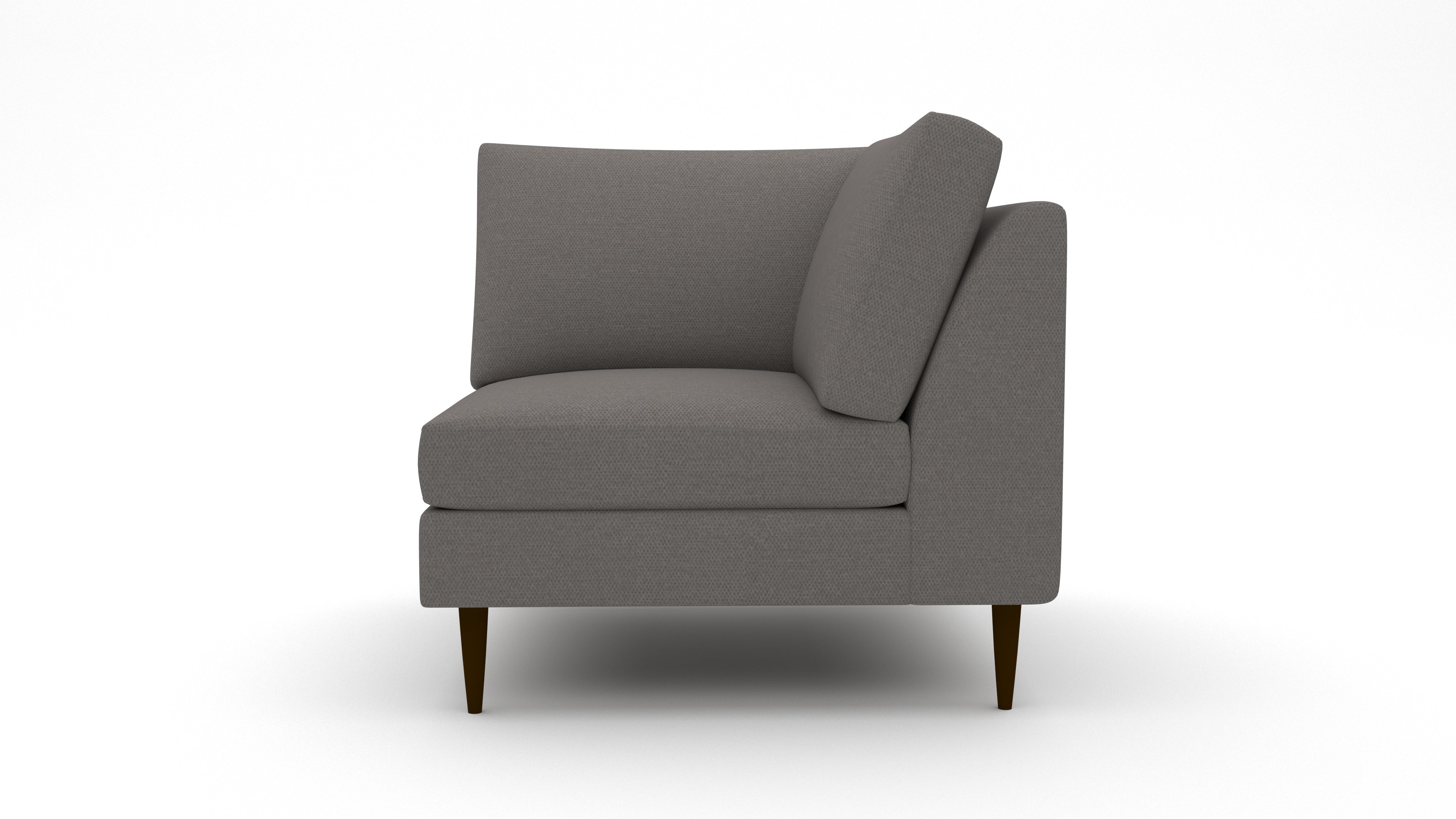 Wallace Modern Untufted Corner Sofa Unit - Stylish & Comfortable Living Room Furniture for Small Spaces | Perfect for Apartments, Studios & Cozy Homes