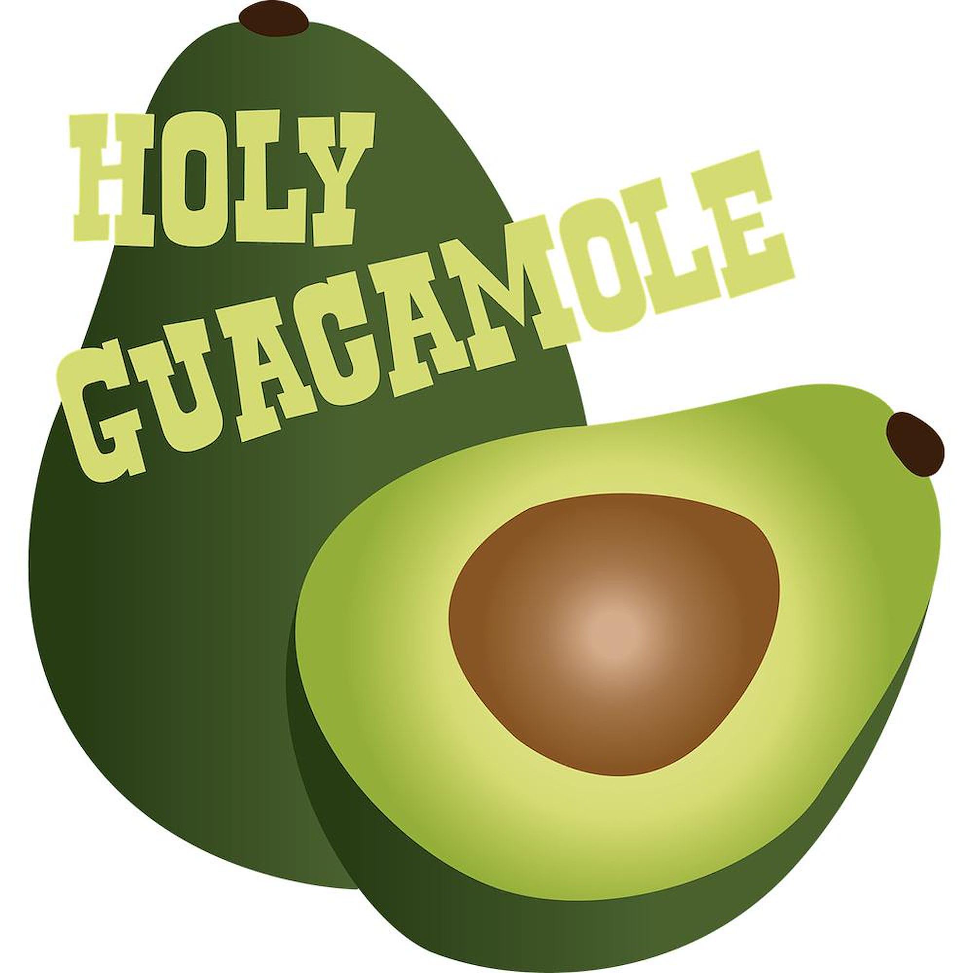 HOLY GUACAMOLE 11 oz (325 ml) Ceramic Coffee Mug - Funny Novelty Gift for Avocado Lovers, Perfect for Home, Office & Coffee Breaks