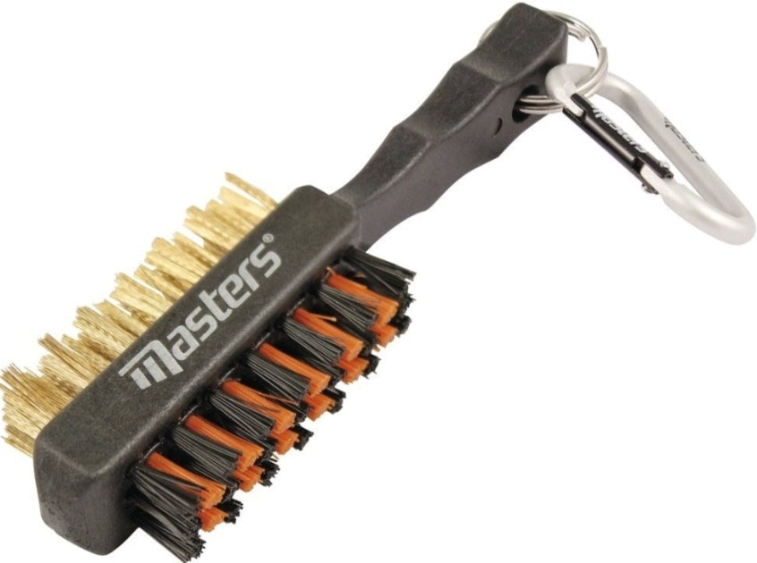 Premium Golf Club Cleaner Brush - Masters Optimiser Club Scrubber for Irons & Woods | Durable & Effective Cleaning Tool for Golfers | Perfect for On-Course & Practice Range Use