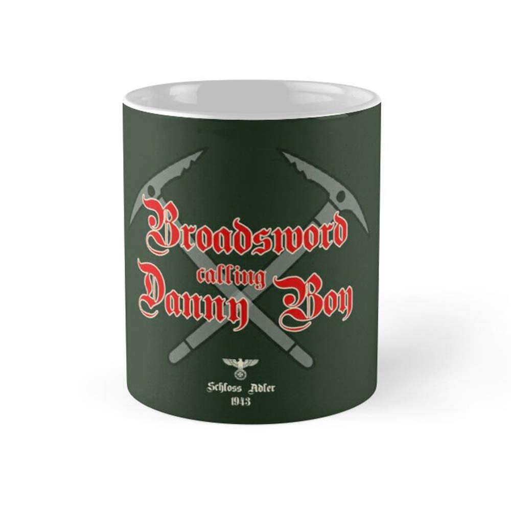 Broadsword Calling Danny Boy Coffee Mug - 11oz & 15oz Ceramic Tea Cups for Office, Home & Gifts - Funny Novelty Drinking Cup for Coffee, Tea & Hot Beverages