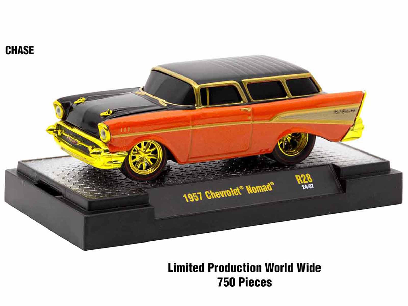 M2 Machines 1/64 Scale Limited Edition Ground Pounders 6 Car Set in Display Cases - Diecast Model Cars Collection for Display & Racing Enthusiasts