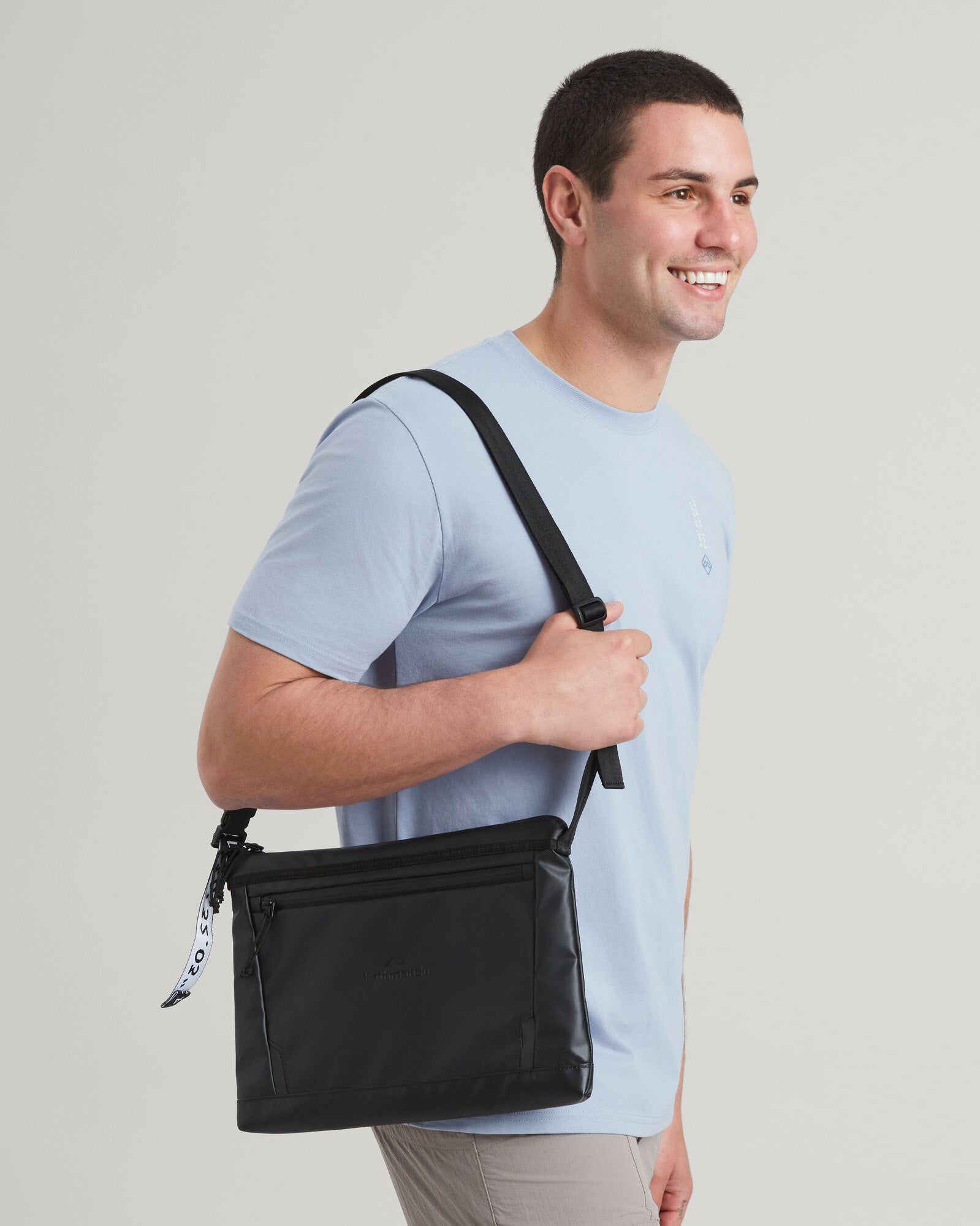 Amphi Shoulder Bag - Black Stingray Pattern Crossbody Purse for Women | Fashionable & Water-Resistant | Perfect for Work, Travel & Everyday Use