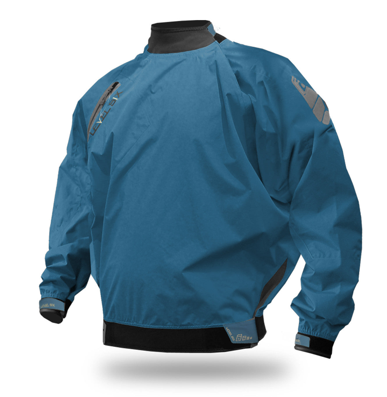 Level Six Kootenay LS Semi Dry Top - Unisex Waterproof Paddle Jacket for Kayaking, Canoeing & Outdoor Water Sports