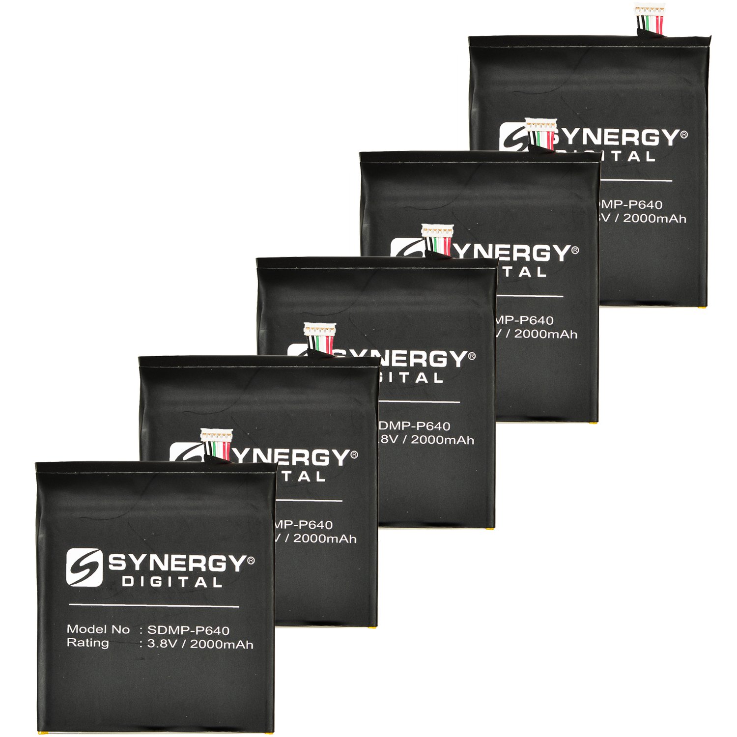HTC Desire 626 Batteries 5-Pack - Long Lasting Phone Power for Travel & Work