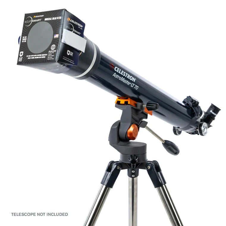 Eclipsmart Universal Solar Filter (44428) - Safe Solar Viewing for Telescopes, Binoculars & Cameras | Perfect for Solar Eclipses, Sun Observation & Astrophotography