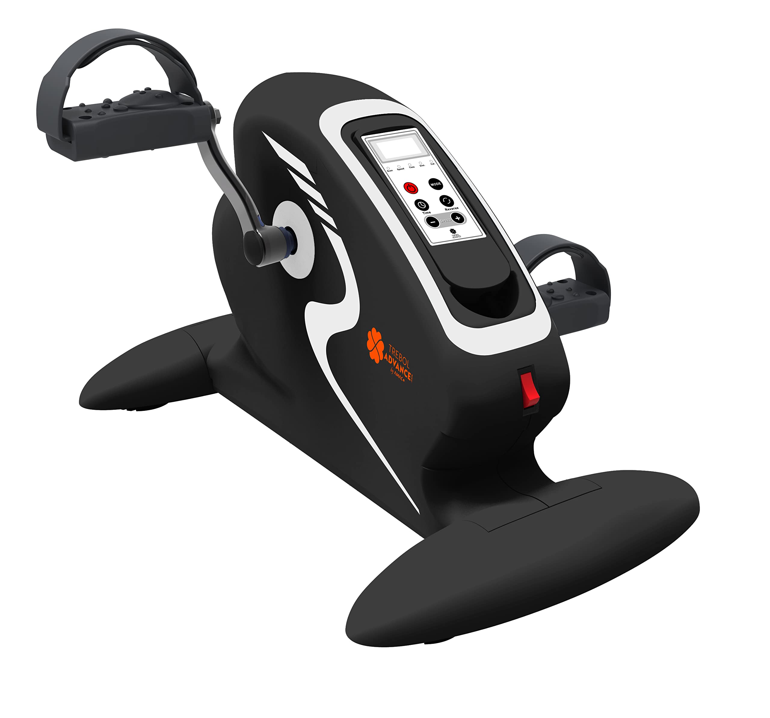 Electric Pedal Exerciser for Arm and Leg Workouts - Portable Fitness Equipment for Home, Office & Rehab Use