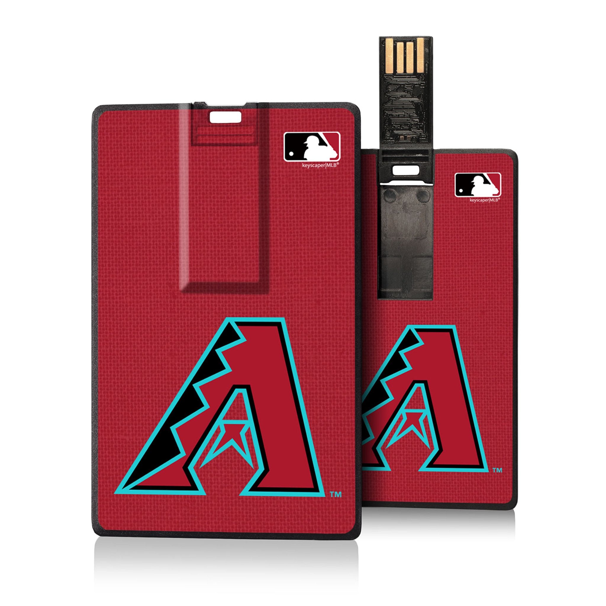 Arizona Diamondbacks 32GB USB Flash Drive with Credit Card Design - Perfect for Fans, Data Storage, and Portable Memory for Work & Travel