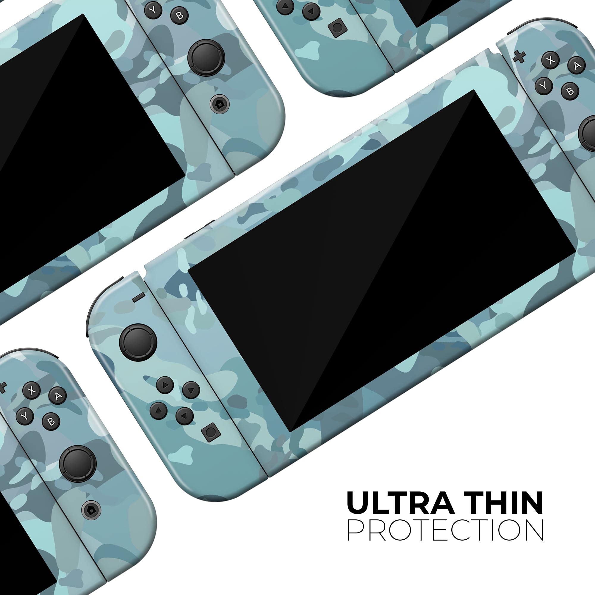 Nintendo Switch Pro Controller Skin - Desert Sea Camouflage V2 Protective Vinyl Wrap Cover | Scratch-Resistant, Removable Decal | Perfect for Gaming, Travel & Console Protection