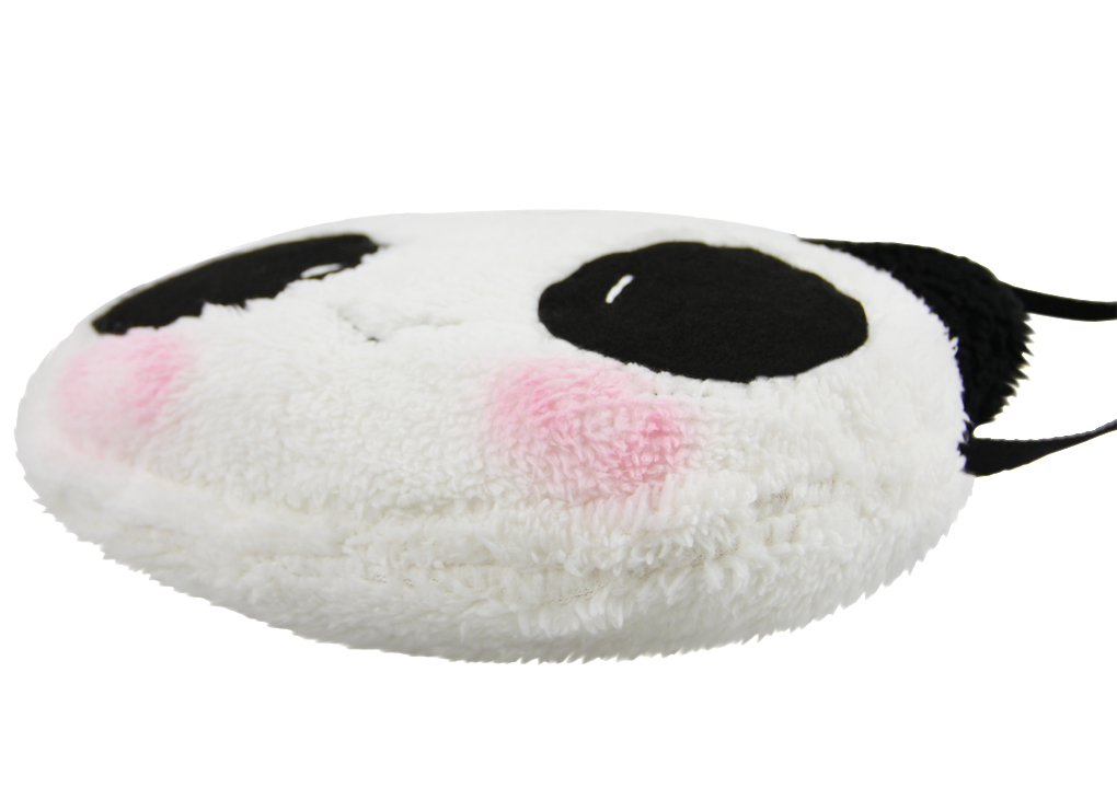 JIAHG Adorable Plush Panda Shoulder Bag for Girls - Cute Crossbody Messenger Purse, Travel Snacks Carry-on Satchel & Small Wallet Coin Purse | Perfect for School, Travel, Shopping & Daily Use