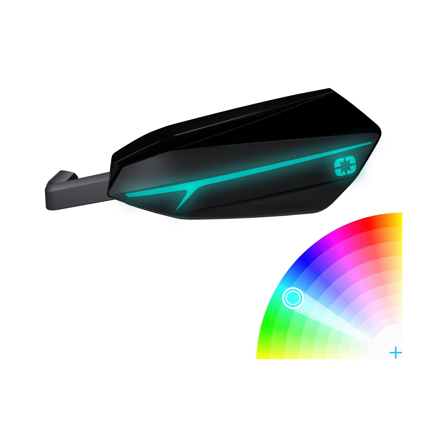 Polaris Snowmobile RGB Handguard Accent Lights - Waterproof LED Light Kit for Night Riding & Off-Road Adventures - Enhance Visibility & Style on Winter Trails