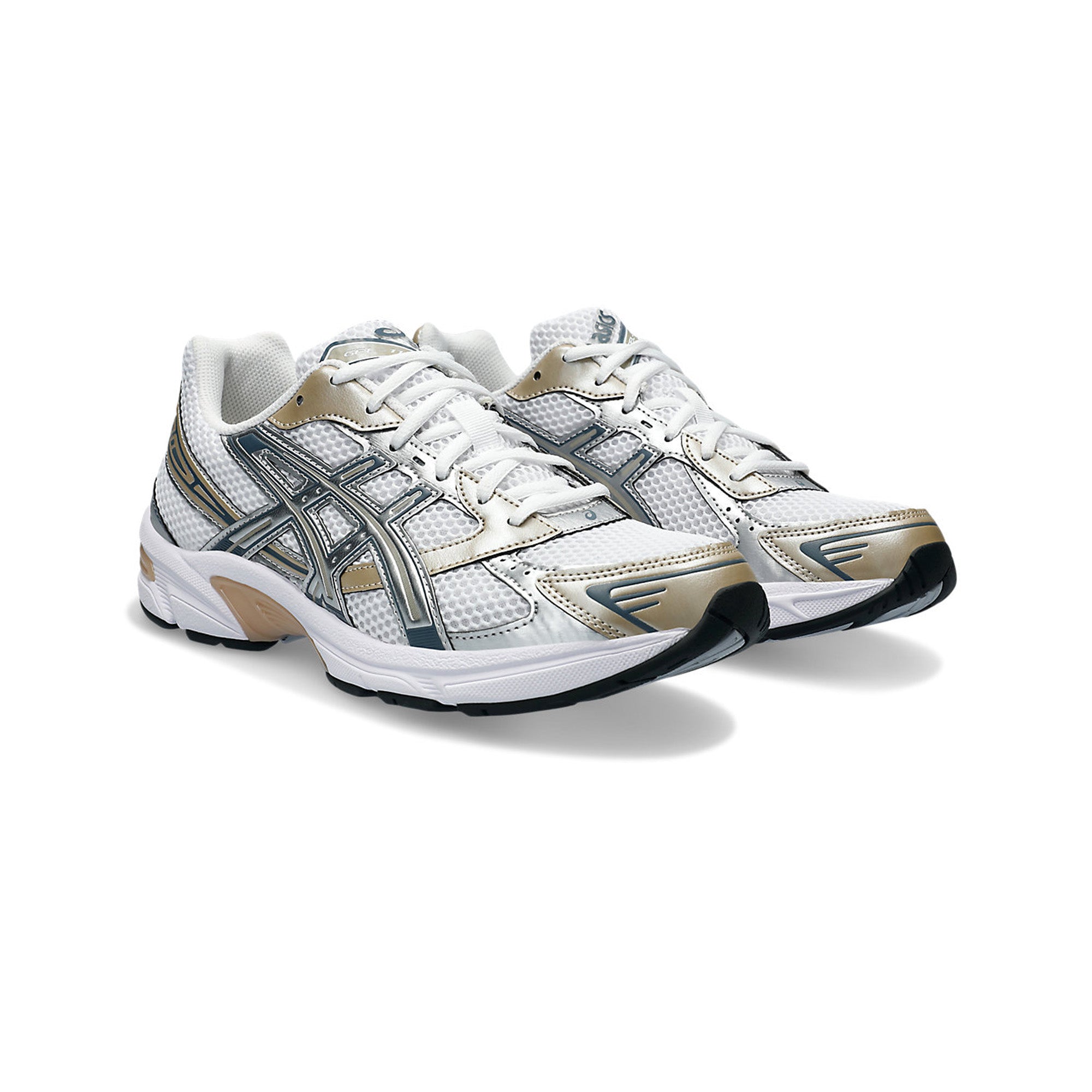 ASICS GEL 1130 Running Shoes for Men & Women - White/Wood Crepe - Lightweight Cushioned Sneakers for Jogging, Gym Workouts & Casual Wear