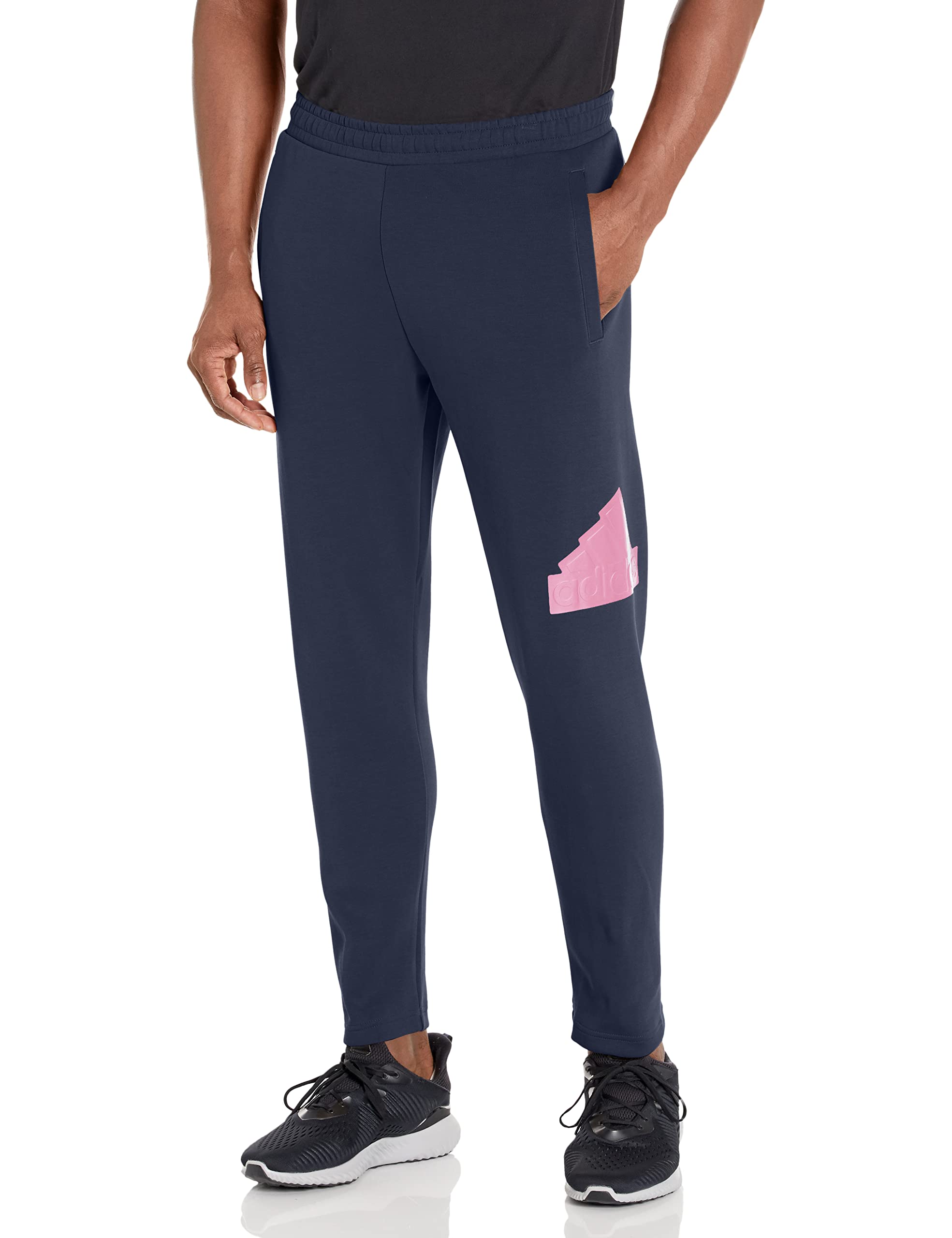 adidas Men's Future Icon Badge of Sport Pants - Athletic Training Joggers for Gym, Running & Casual Wear - Lightweight Comfortable Workout Pants