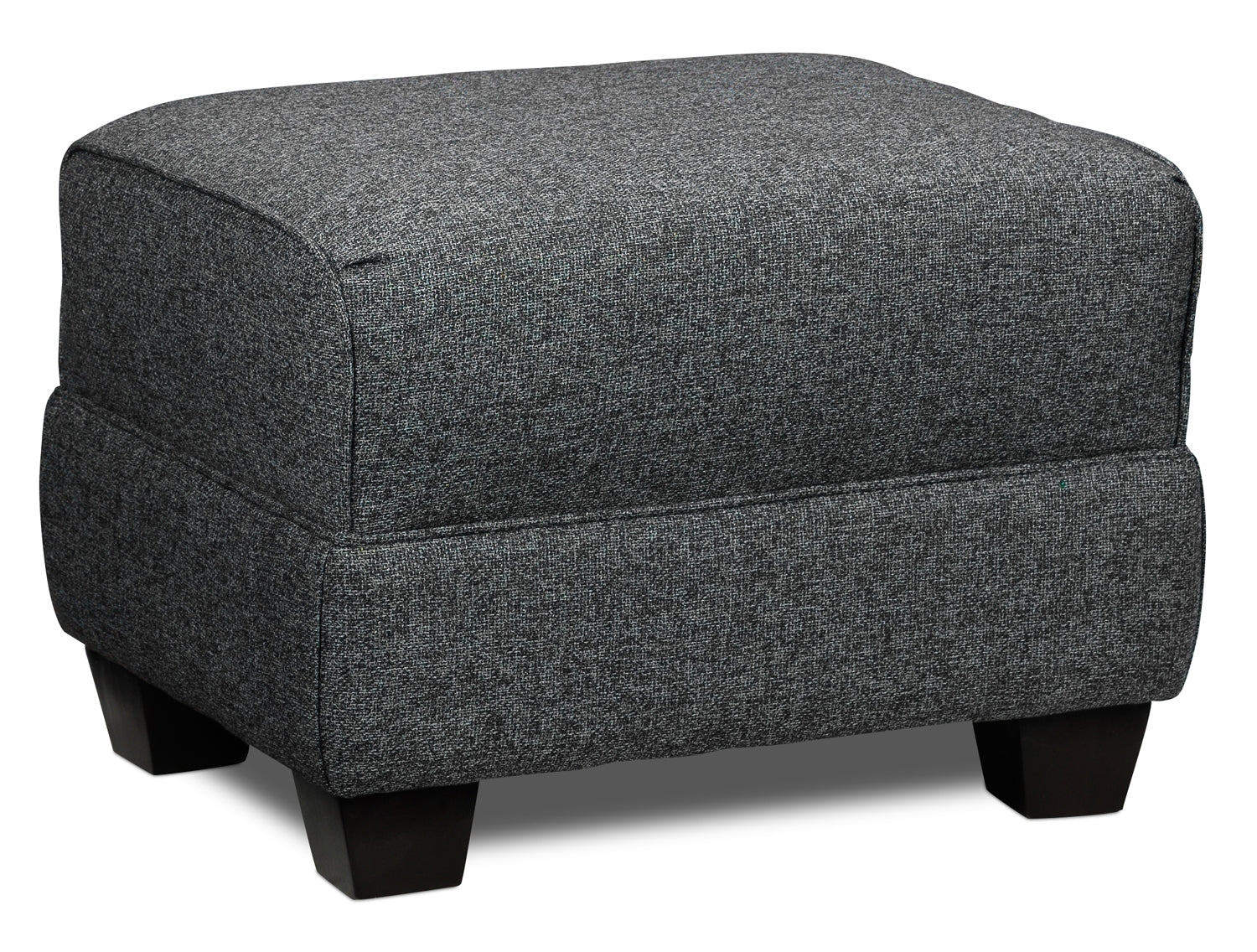 Ashby Grey Storage Ottoman with Tufted Top – Versatile Footrest, Bench Seat, and Hidden Storage for Living Room, Bedroom, or Entryway