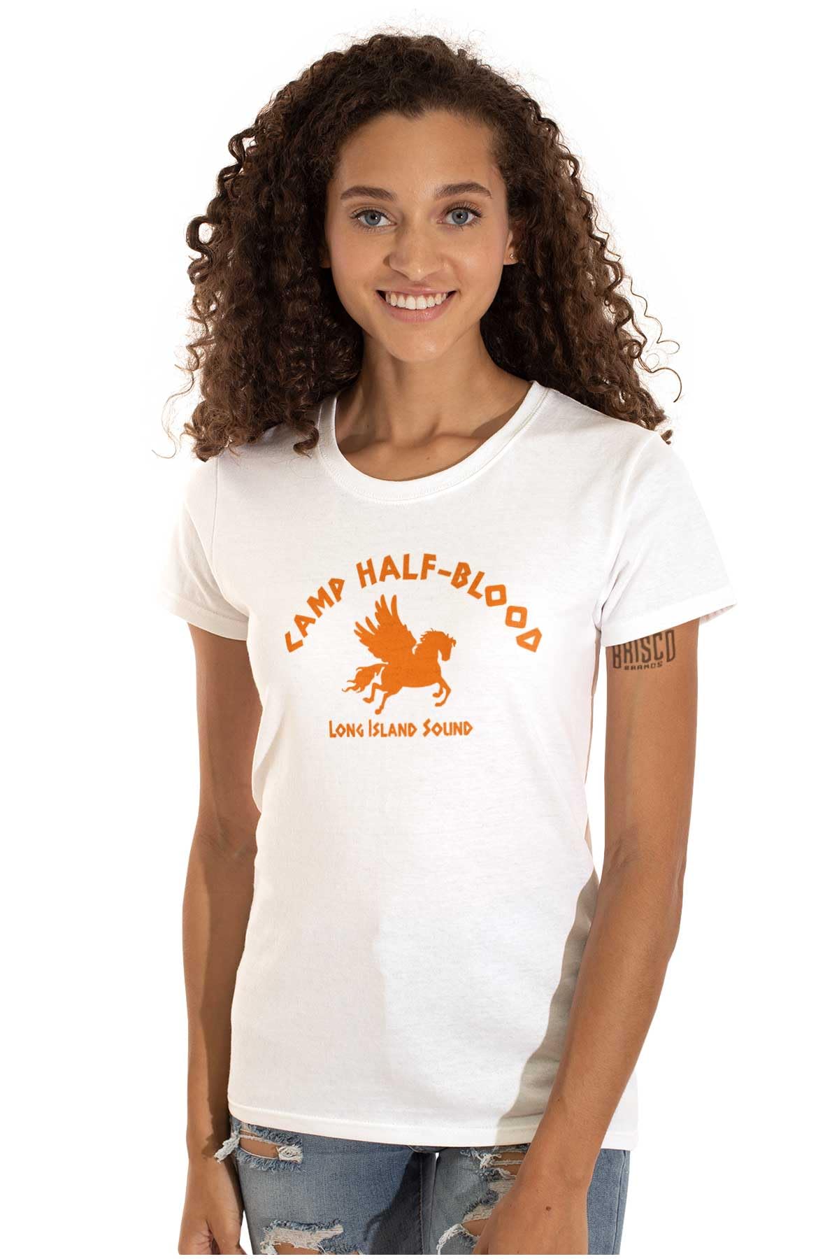 Camp Half Blood Greek Mythology Women's Graphic Tee - Casual Wear & Gifts