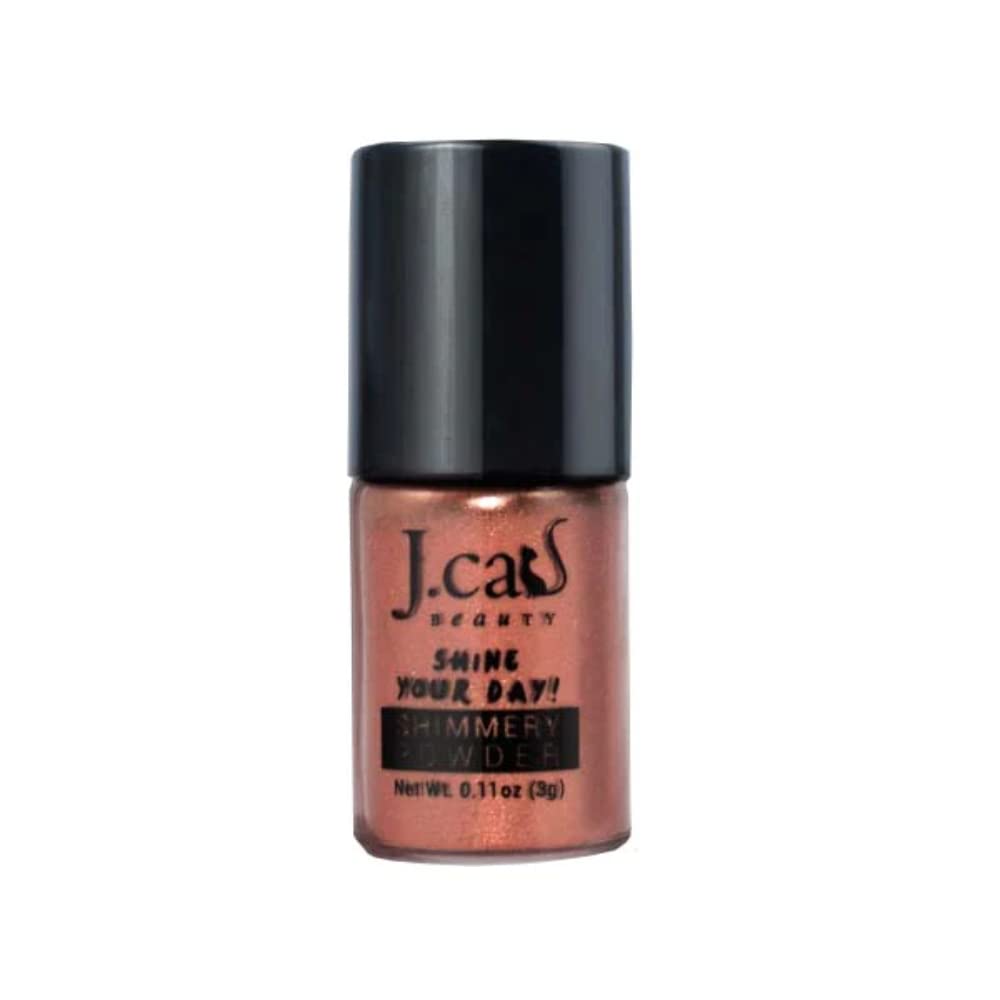J. CAT BEAUTY Shimmery Powder - Lavender Blush Highlighter & Eyeshadow | Vegan, Cruelty-Free Makeup | Perfect for Party, Wedding & Night Out Glam Looks