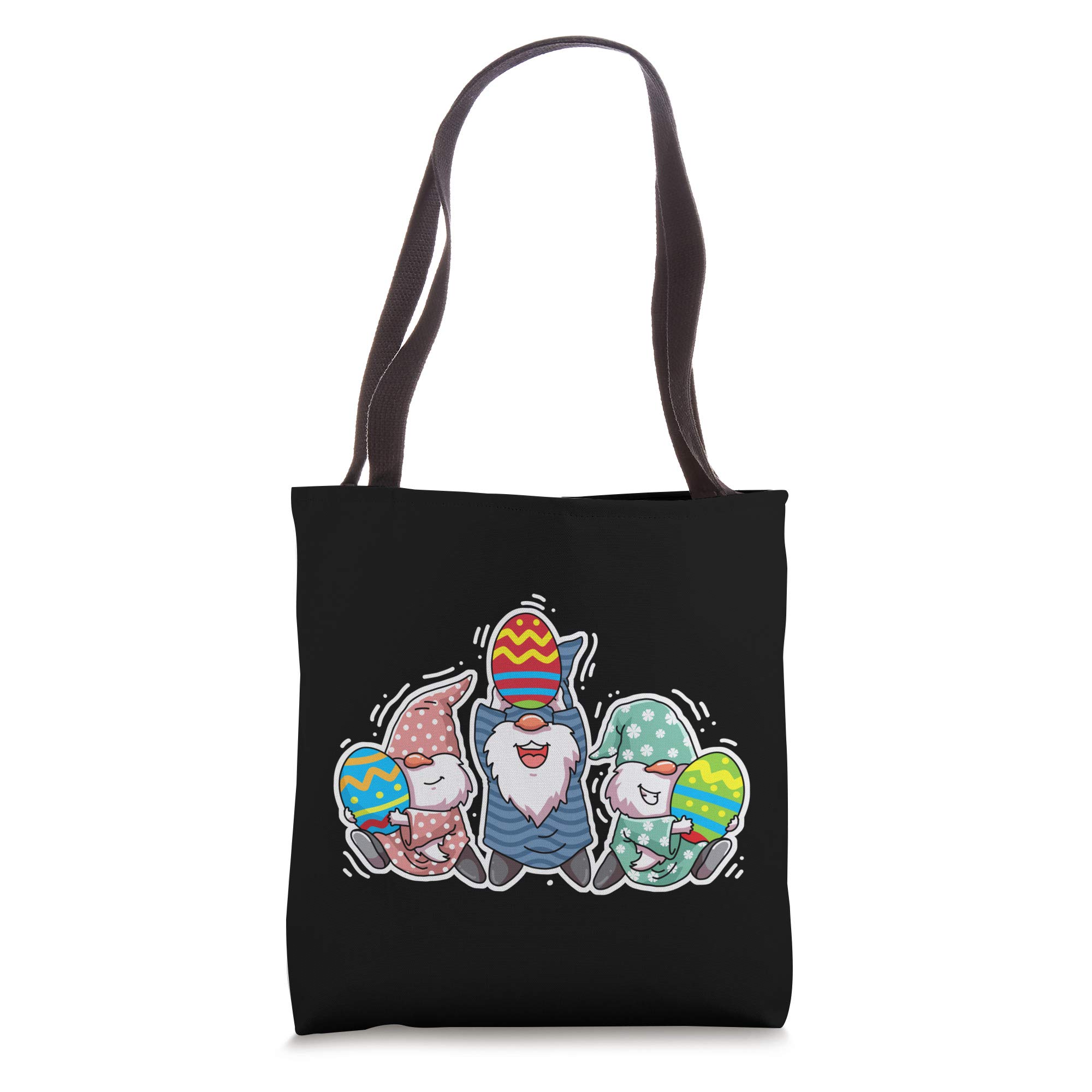 Easter Gnome Shirt - Egg Hunting Spring Gnomes Tote Bag for Women - Perfect for Easter Celebrations, Egg Hunts & Spring Festivals
