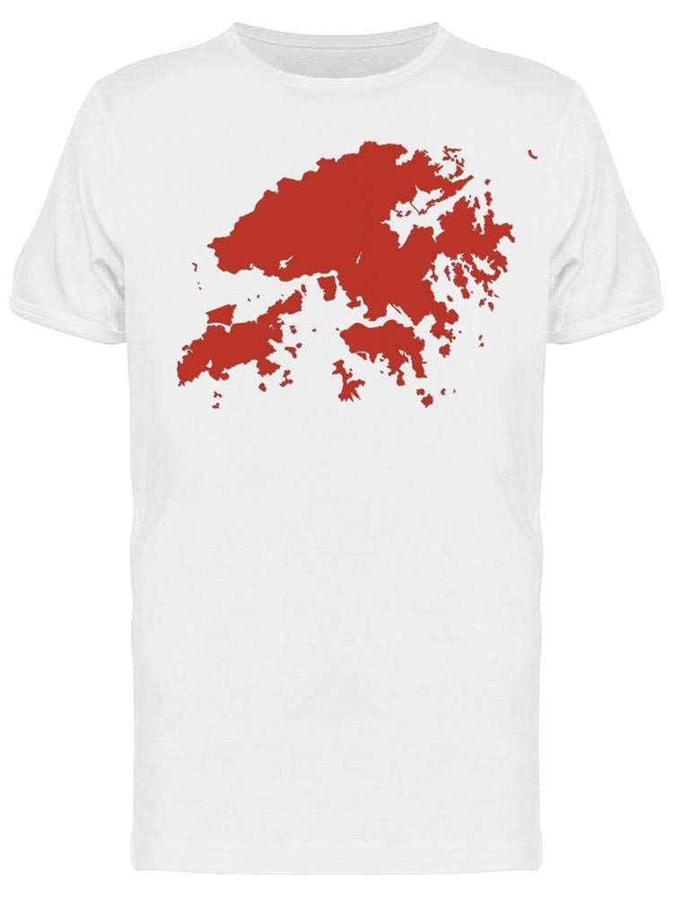 Hong Kong Map and Flag Graphic T-Shirt for Men - Stylish Casual Wear for Travel, Street Fashion & Patriotic Outfits