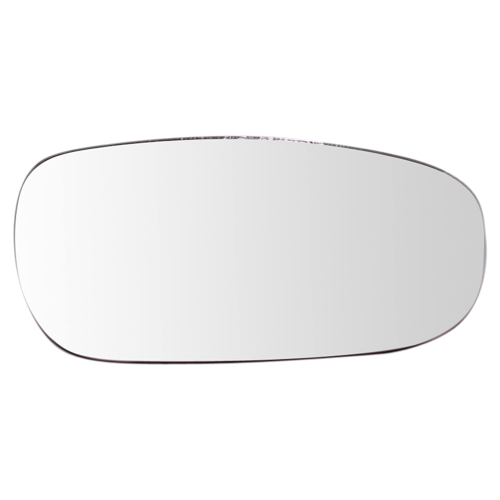 TRQ Replacement Exterior Power Mirror Glass - Left Driver Side for Dodge Charger, Magnum, 300 (2005-2010) | Easy Installation & Durable Design | Perfect for Parking Safety & Blind Spot Visibility