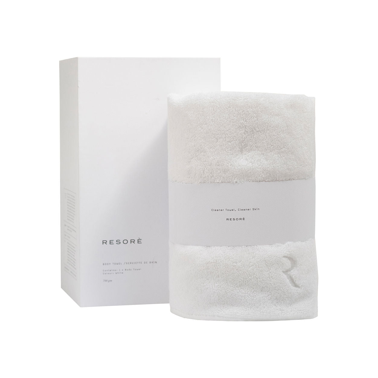 Resore Body Towel - Super Absorbent Microfiber Quick Dry Bath Towel for Gym, Yoga & Travel - Soft & Lightweight for Sports, Spa & Beach Use