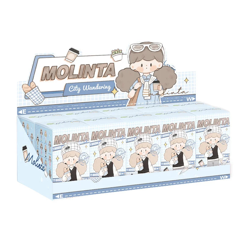 Finding Unicorn Molinta Spring City Wandering Series Blind Box - Cute Collectible Vinyl Figures for Home Decor, Office Display & Gift Giving