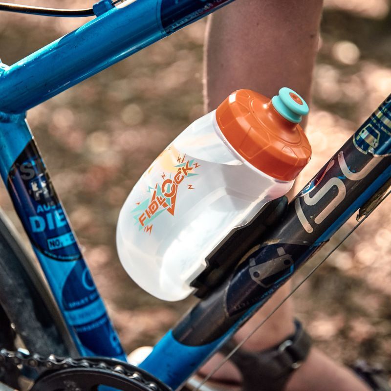 Fidlock Twist 450 Kids Water Bottle with Bike Mount - Leakproof Cycling Bottle for Children's Bikes, Sports & Outdoor Activities