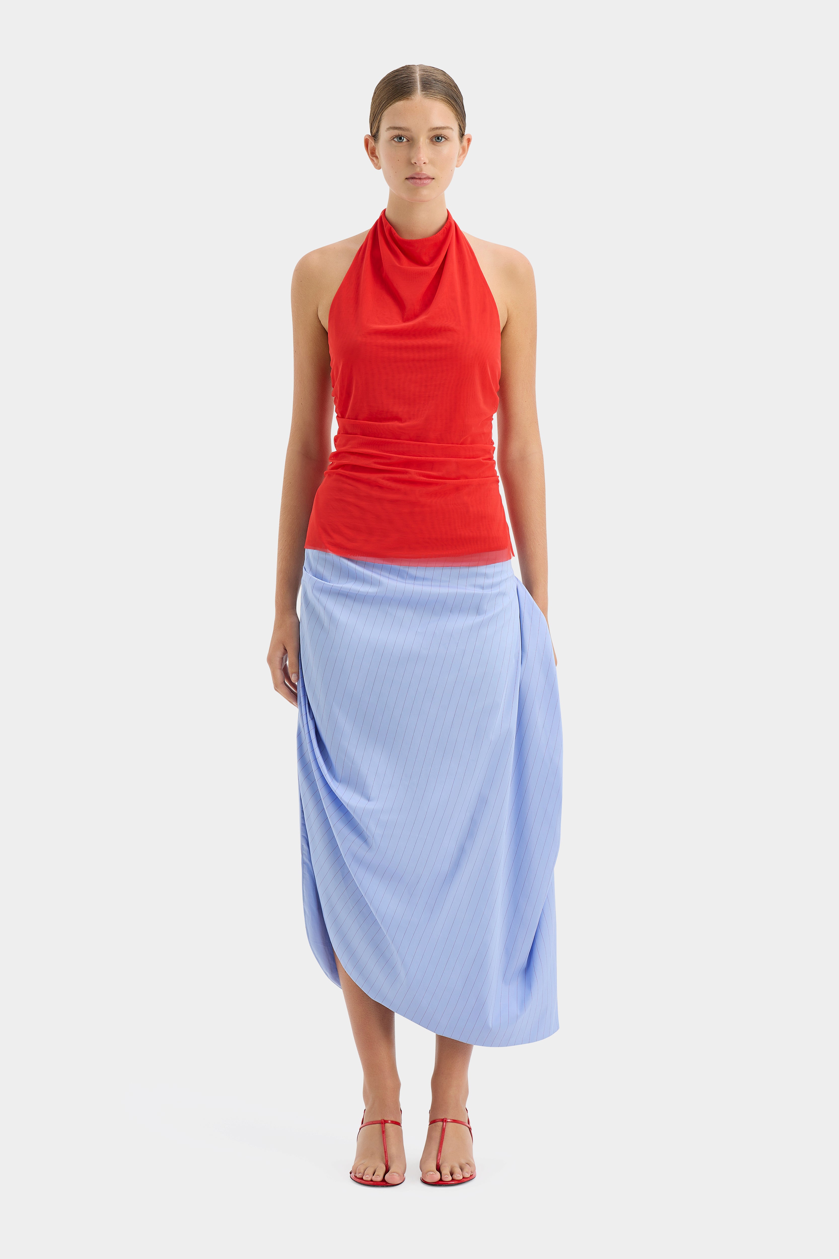 Jacques Mesh Halter Top for Women - Sexy Summer Crop Top with Breathable Design | Perfect for Beach, Party & Night Out