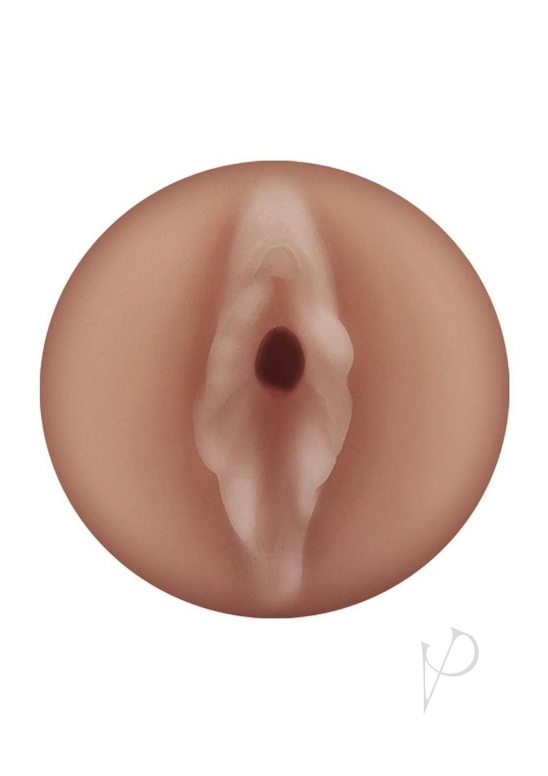 Always Horny Alicia Self-Lubricating Masturbator - Realistic Pussy for Men - Caramel Skin Tone - Perfect for Solo Play & Couples Fun