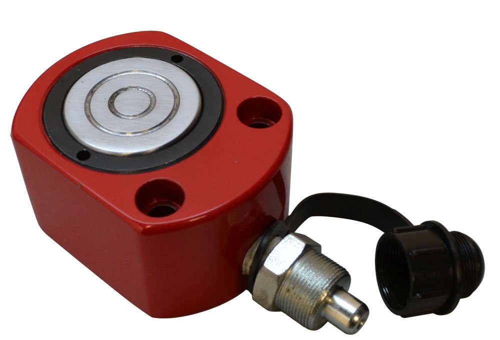 50 Ton Hydraulic Jack Ram - Heavy Duty Flat Cylinder for Lifting & Construction