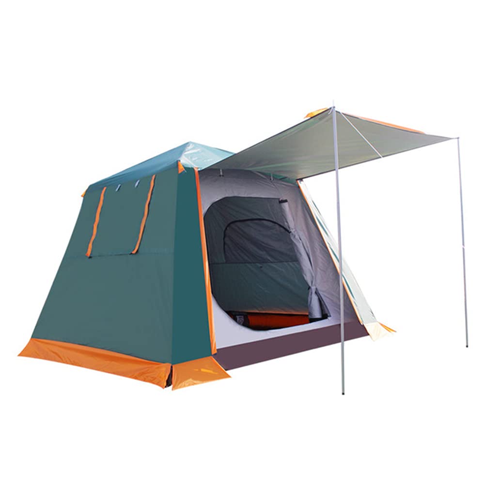 Automatic Pop Up Camping Tent - Easy Setup Family Tent for 4-6 People | Waterproof & Windproof Instant Shelter for Beach, Outdoor Travel, Hiking, Camping, Hunting & Fishing | Perfect for Family Vacations, Backyard Camping & Emergency Preparedness