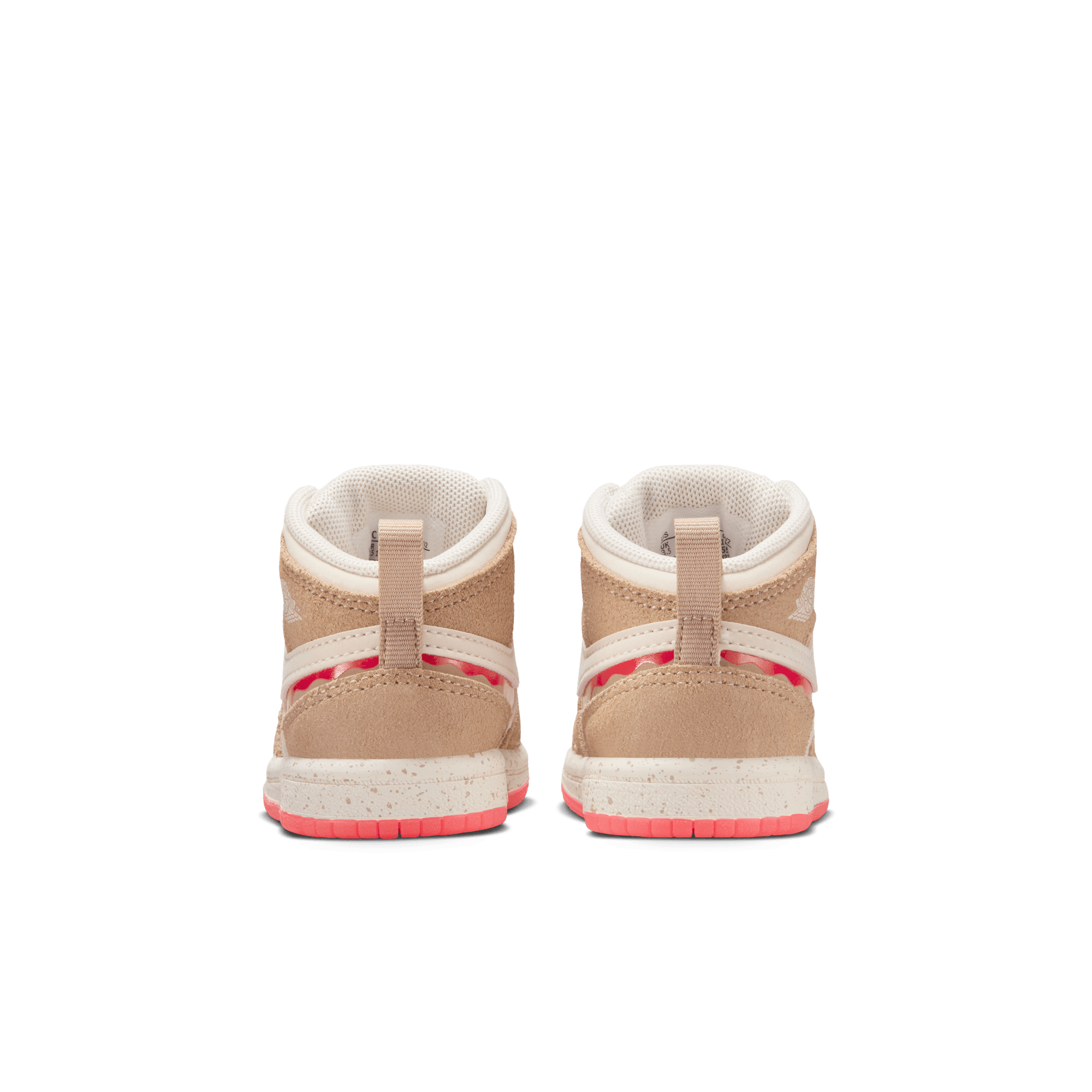 Air Jordan 1 Mid SE (TD) Peanut Butter & Jelly - Kids Basketball Shoes for School, Sports & Casual Wear