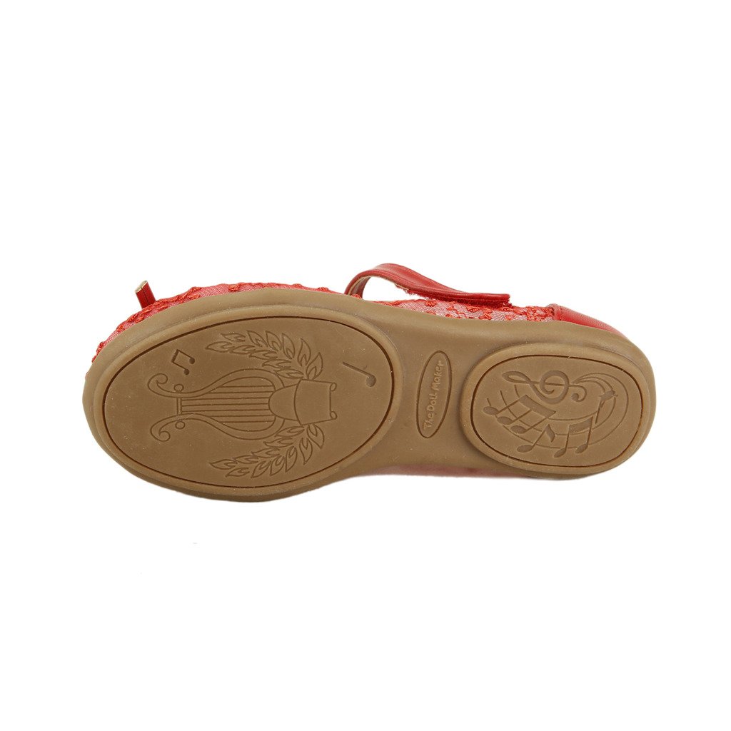 The Doll Maker Lace Flat Shoes - Comfortable Women's Ballet Flats for Casual Wear, Office & Date Night