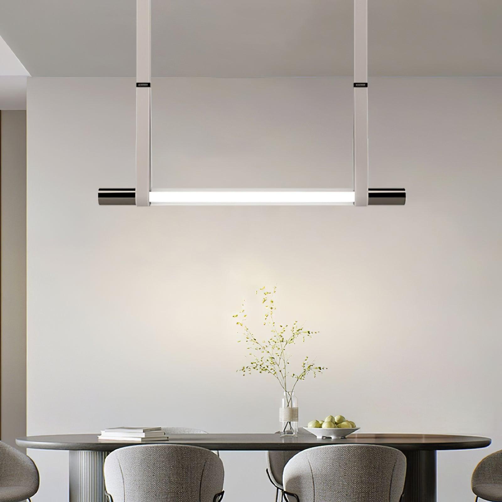 Modern Calm Pendant Light Fixture - Sleek Minimalist Hanging Lamp for Bedroom, Dining Room & Living Room Decor