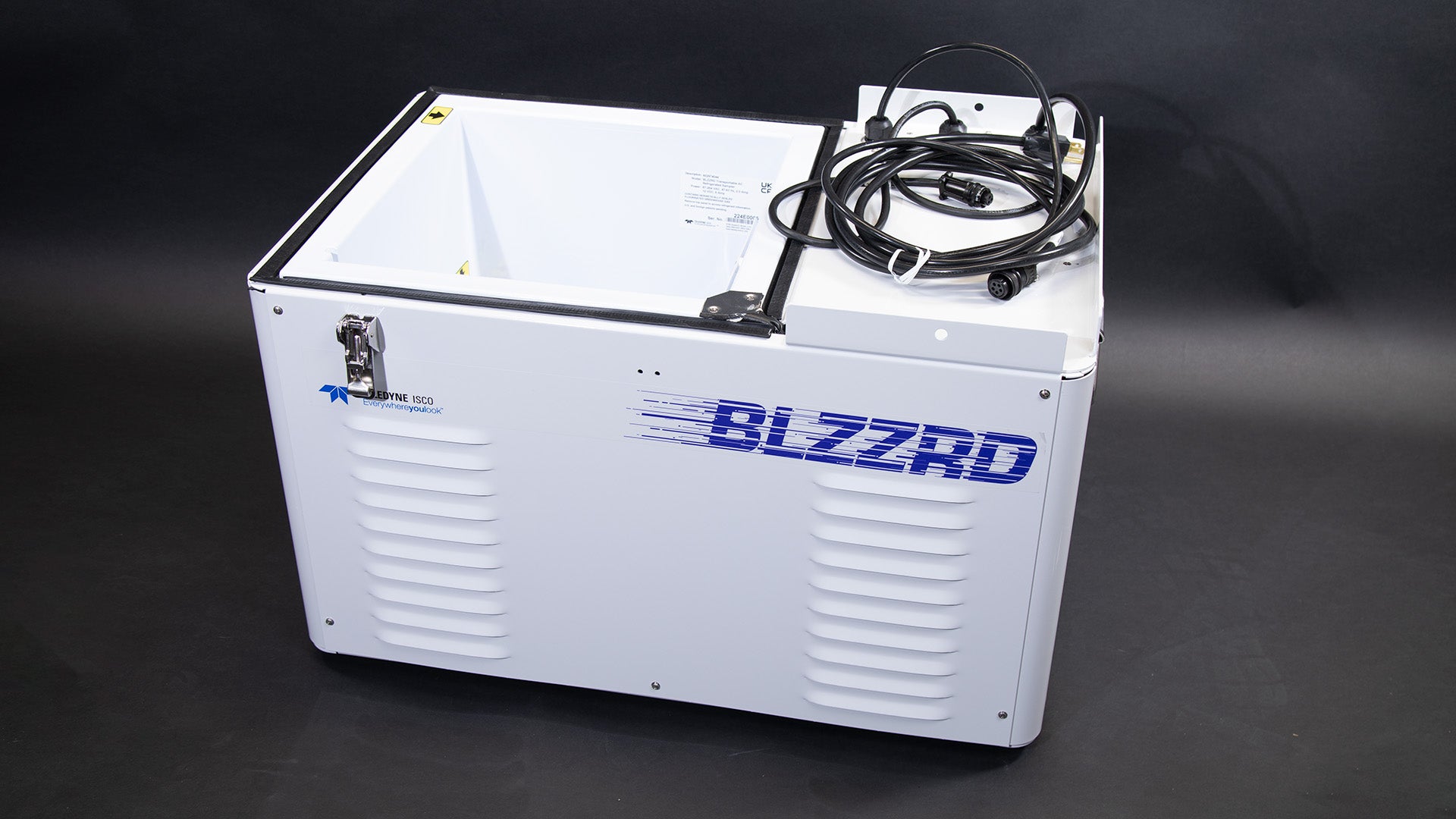 BLZZRD™ Portable Refrigerator - Dual Power 120V/240V AC & 12V DC for Camping, RV, Travel, Home Use - Compact Freezer for Food, Drinks, Medicine Storage