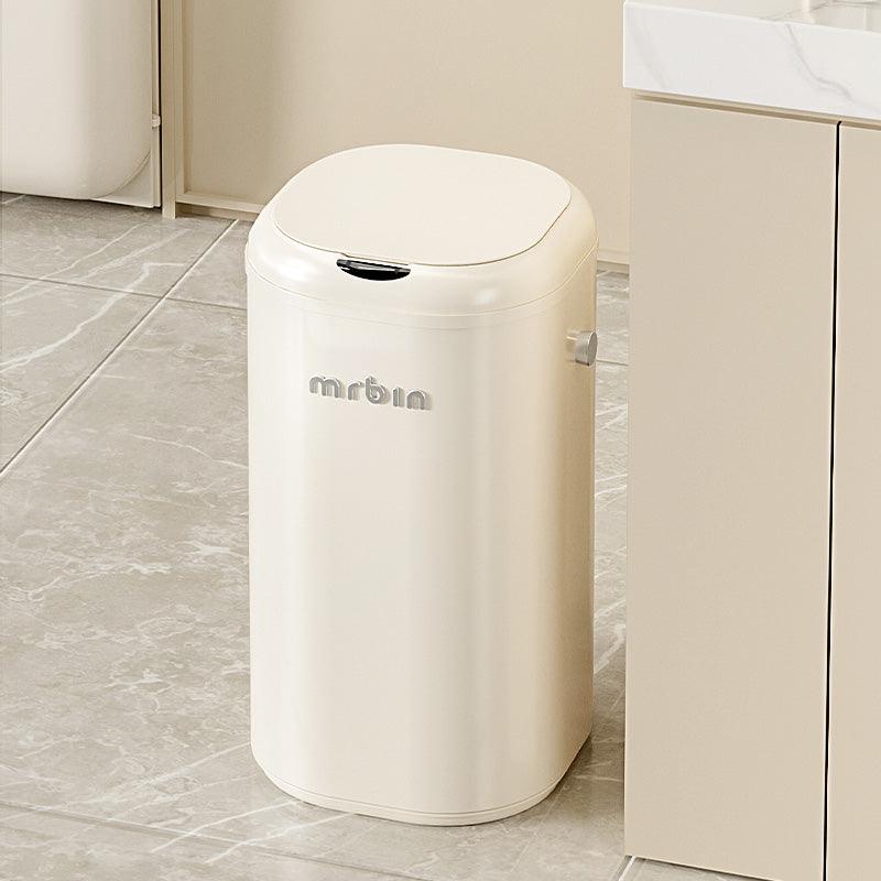 Mr. Bin Luxury Automatic Touchless Trash Can - Hands-Free Sensor, Silent Operation, Modern Design for Kitchen, Bathroom & Office - Perfect for Home, Office & Commercial Spaces