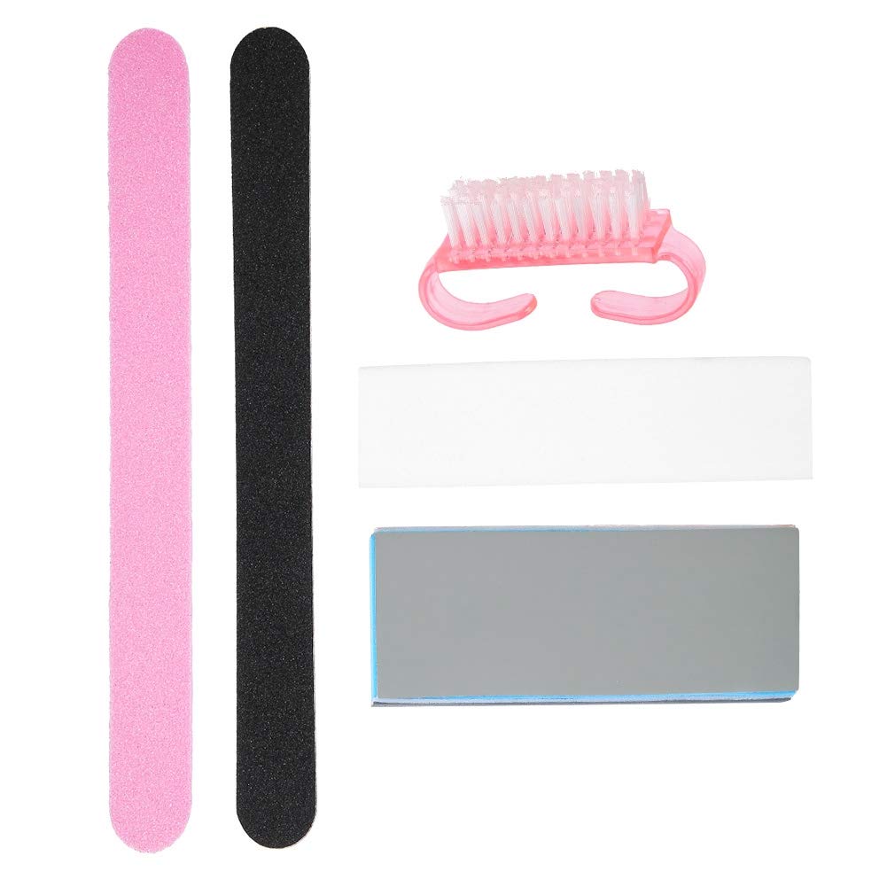 Professional Nail Buffer & File Set - Manicure Pedicure Tools for Smooth & Shiny Nails | Durable Nail Art Accessories for Salon & Home Use | Perfect for DIY Nail Care & Professional Grooming