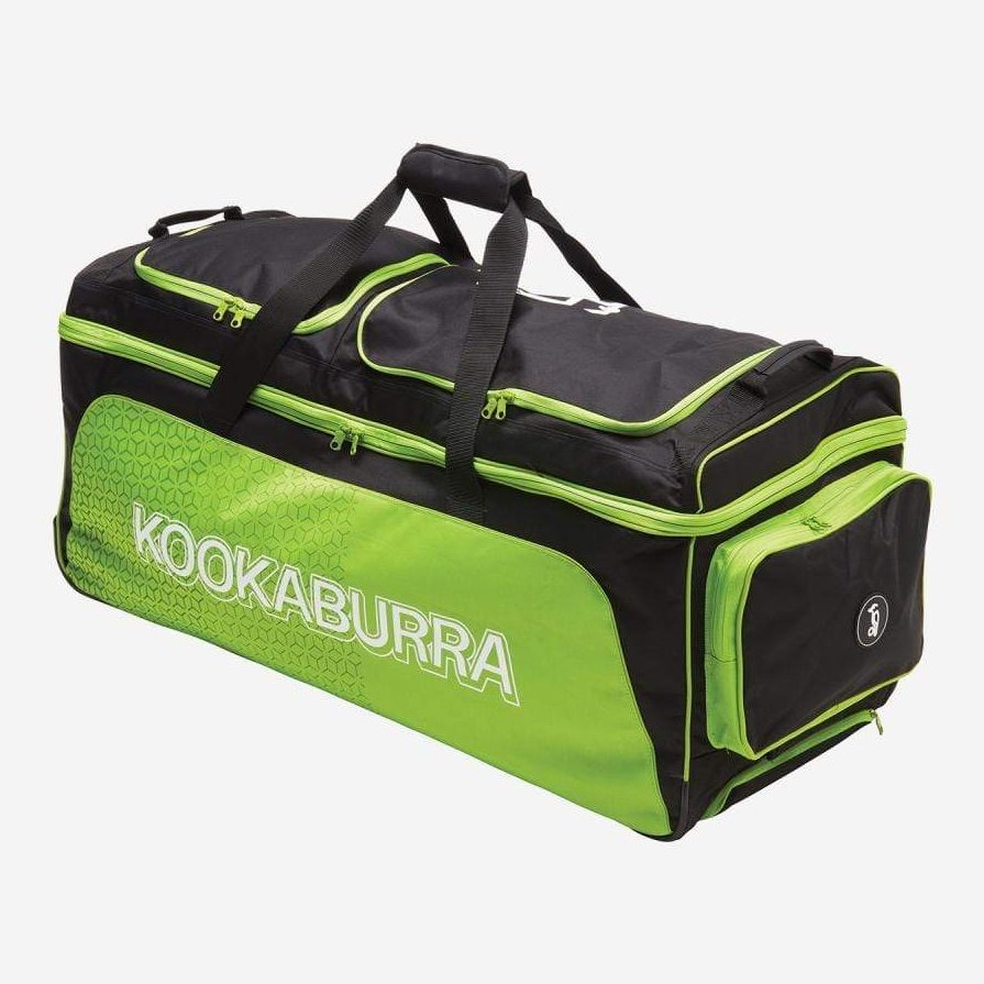 Kookaburra Pro 4.0 Cricket Wheelie Bag - Durable Sports Equipment for Travel & Practice | Perfect for Cricket Players, Coaches & Teams