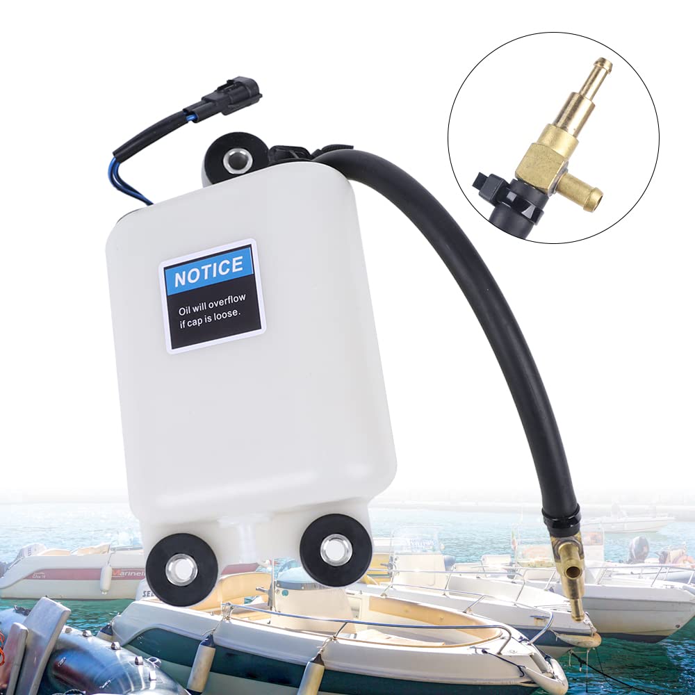 Optimax Durable Oil Tank Assembly Replacement for Mercury Mariner Outboard 200HP 225HP 250HP 300HP Pro XS DFI 3.0L Diesel Engine - Perfect for Marine Boating, Fishing & Water Sports Accessories