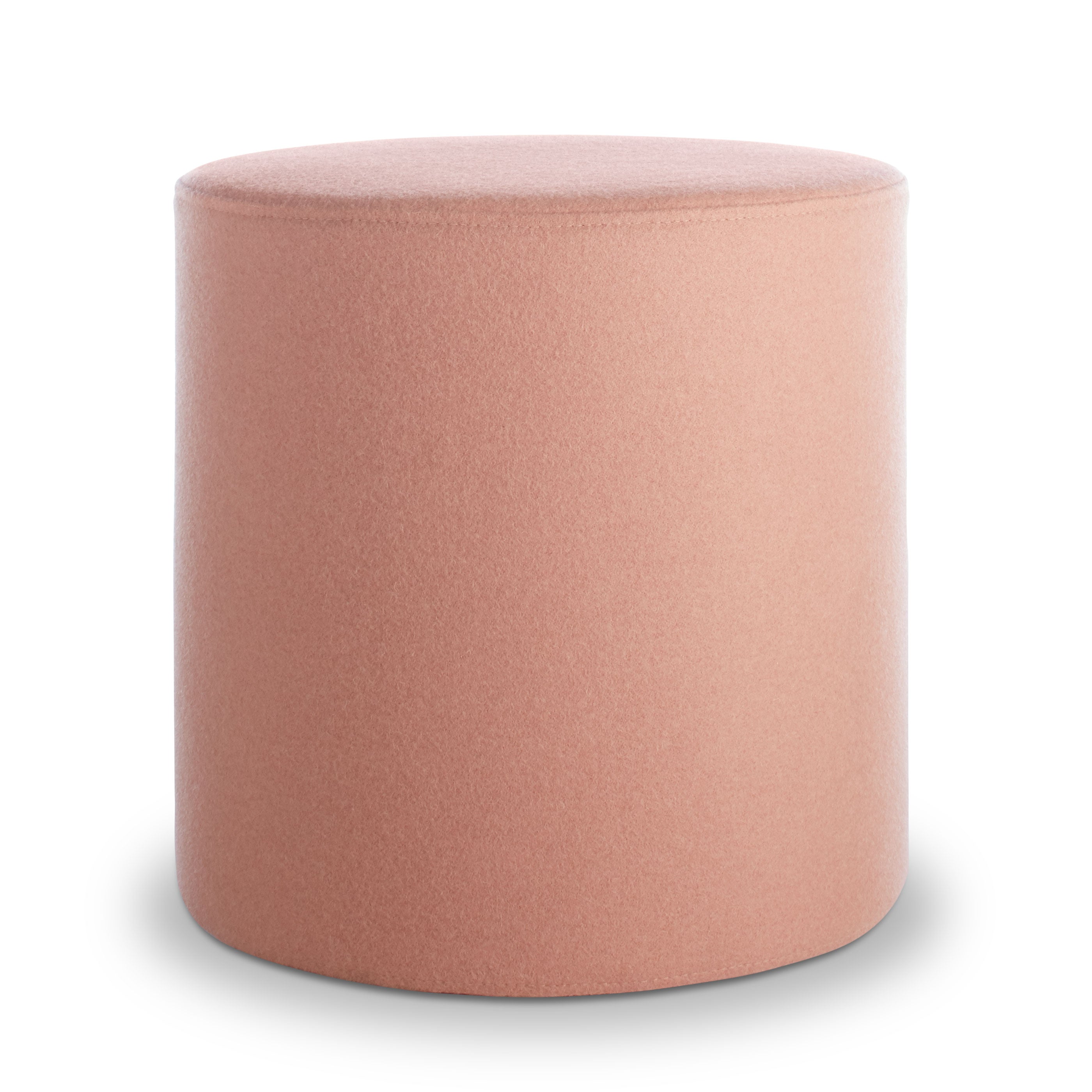 Small Round Ottoman with Storage - Soft Padded Footrest Stool for Living Room, Bedroom, or Nursery - Perfect for Extra Seating & Home Decor