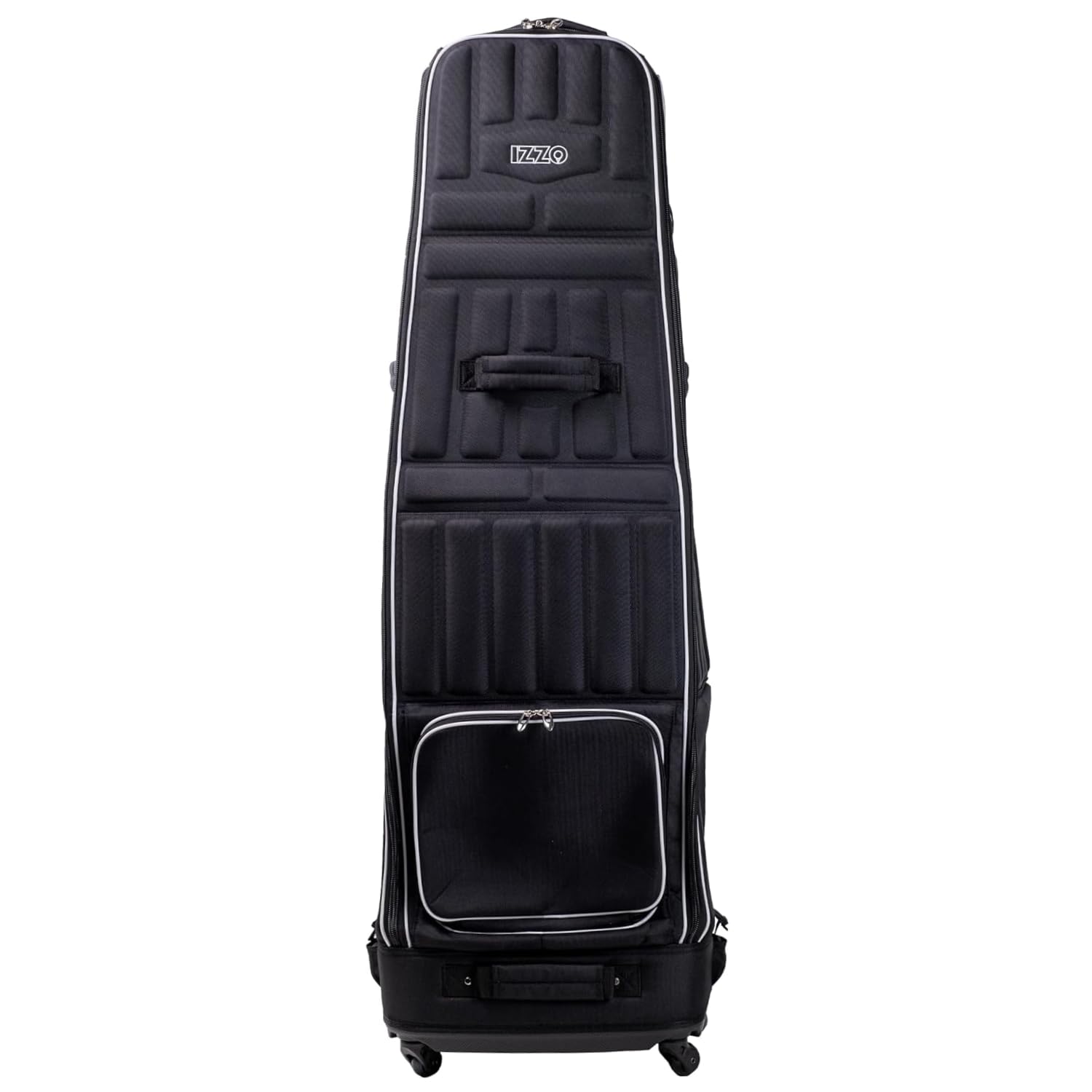 Izzo Golf Travel Bag - Durable Waterproof Golf Club Travel Cover Case with Wheels for Easy Transport - Perfect for Air Travel & Golf Tournaments