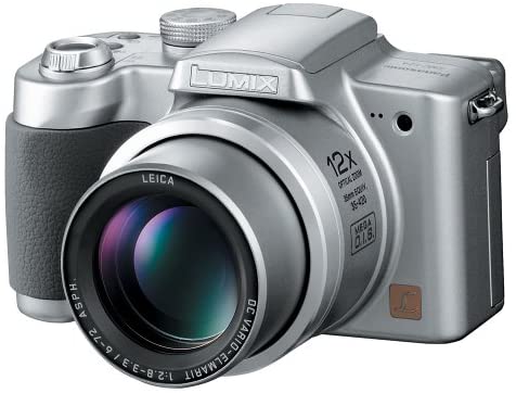 Panasonic Lumix DMC-FZ4 20.1MP Digital Camera with 24x Optical Zoom - Silver | Perfect for Travel Photography, Wildlife Shooting & Vlogging