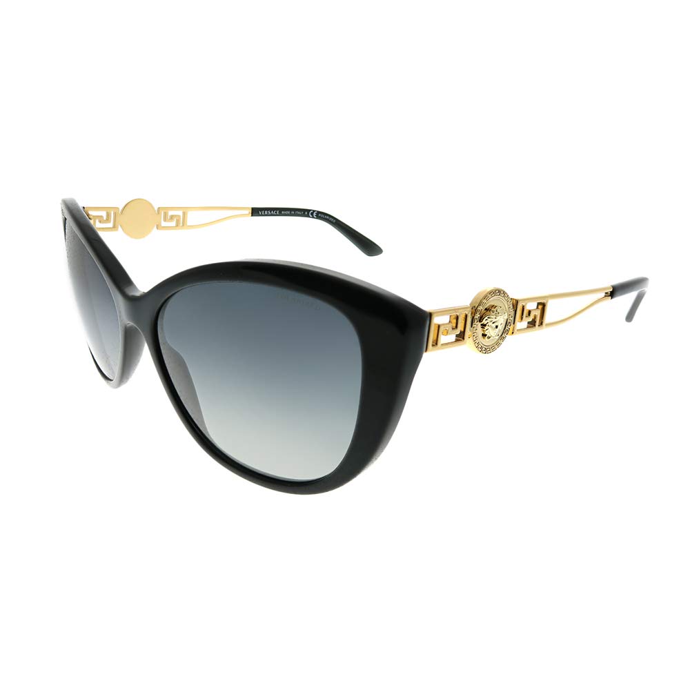 Versace VE4295 57 Women's Designer Sunglasses - Acetate Frame, UV Protection, Luxury Fashion Accessory for Beach, Driving & Outdoor Activities