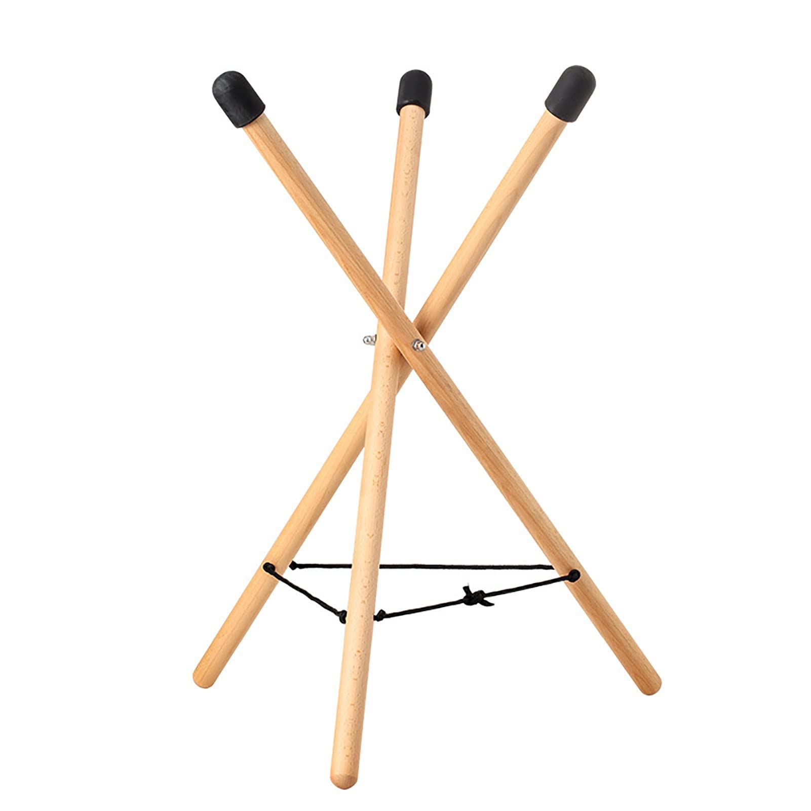 **Handpan Drum Stand - Adjustable Wooden Tongue Drum Tripod Holder for Ethereal Hand Drum, Tongue Drums & Triangular Drums | Portable & Extendable Music Stand | Perfect for Live Performances, Studio Recording & Outdoor Jam Sessions**