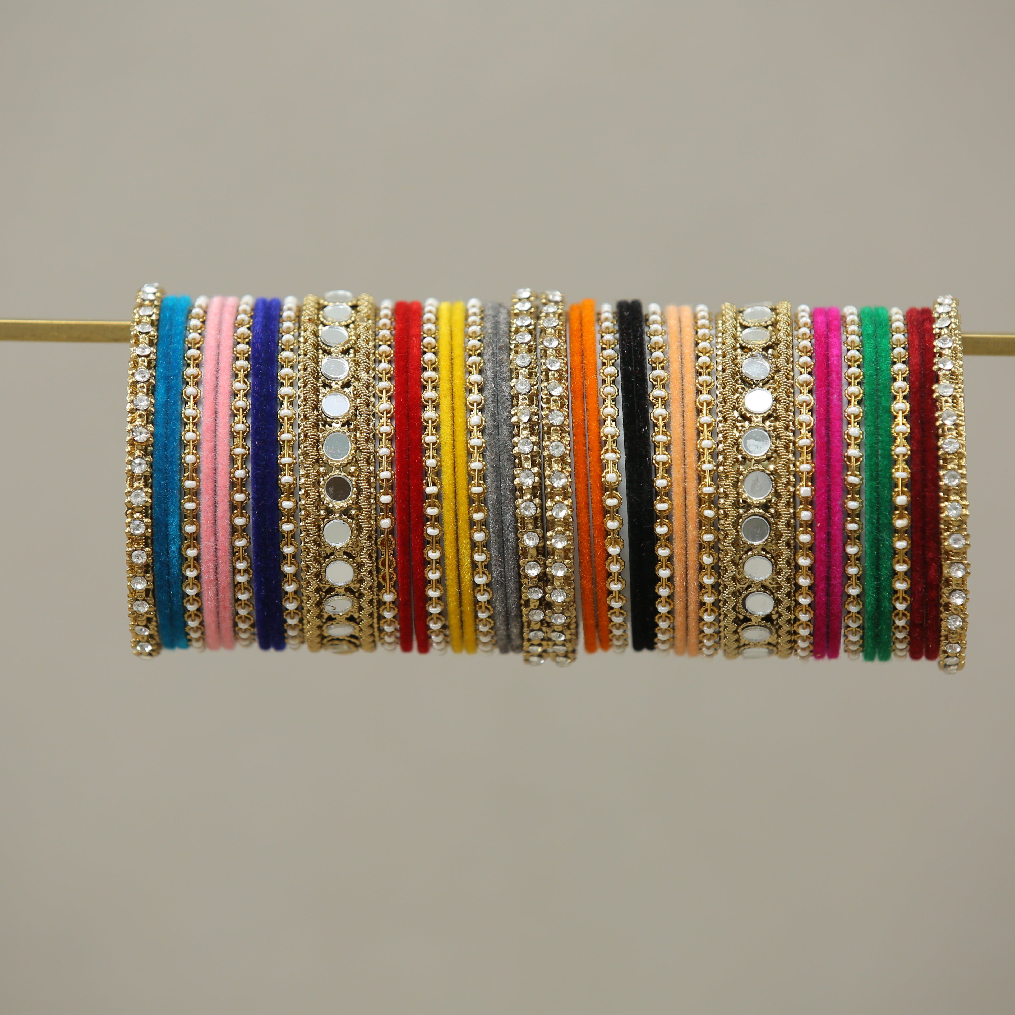 Eva Stone Bangles for Women - Stylish & Lightweight Adjustable Bracelets - Perfect for Casual Wear, Boho Fashion & Everyday Accessories