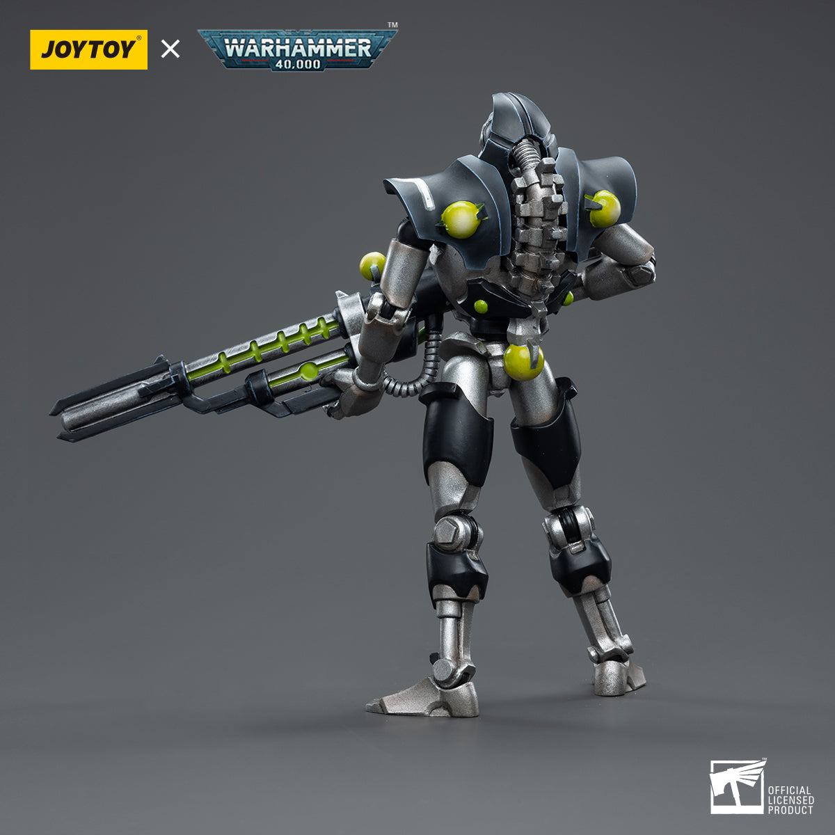 JOYTOY 1/18 Scale Warhammer 40K Necrons Sautekh Dynasty Action Figure Set (3pcs) - Perfect for Collectors, Tabletop Gaming & Display