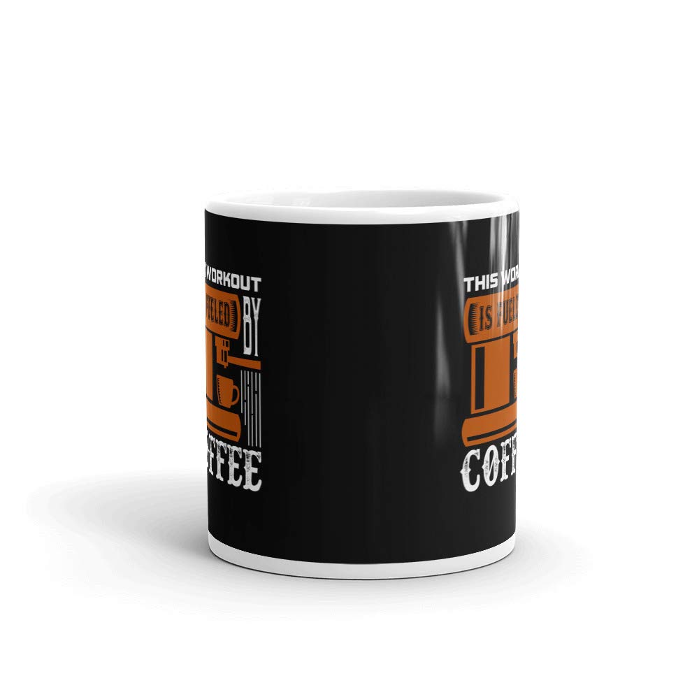 11 oz Ceramic Coffee Mug - Motivational Workout & Office Gift - Perfect for Fitness Enthusiasts & Tea Lovers - Ideal for Gym, Home & Workplace Use