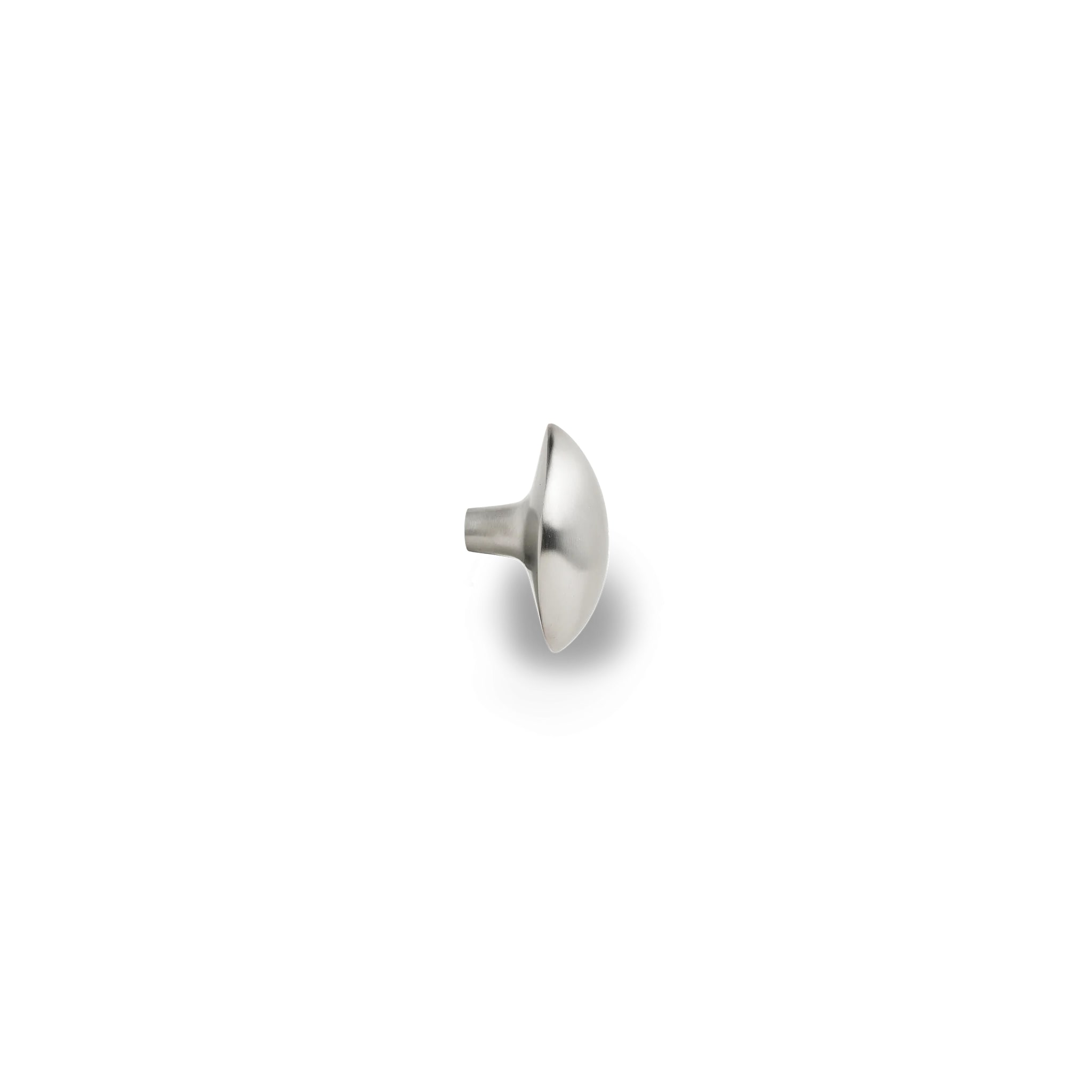 FERM LIVING Lemon Hook - Brushed Stainless Steel Wall Hook for Kitchen, Bathroom & Entryway - Durable & Stylish Hanging Organizer for Towels, Hats & Keys