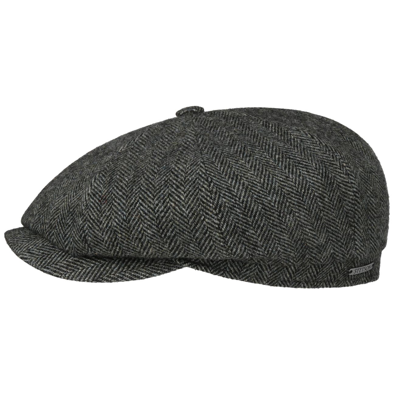 Stetson Hatteras Classic Wool Newsboy Cap - Vintage Style Men's Hat for Casual Wear & Outdoor Activities