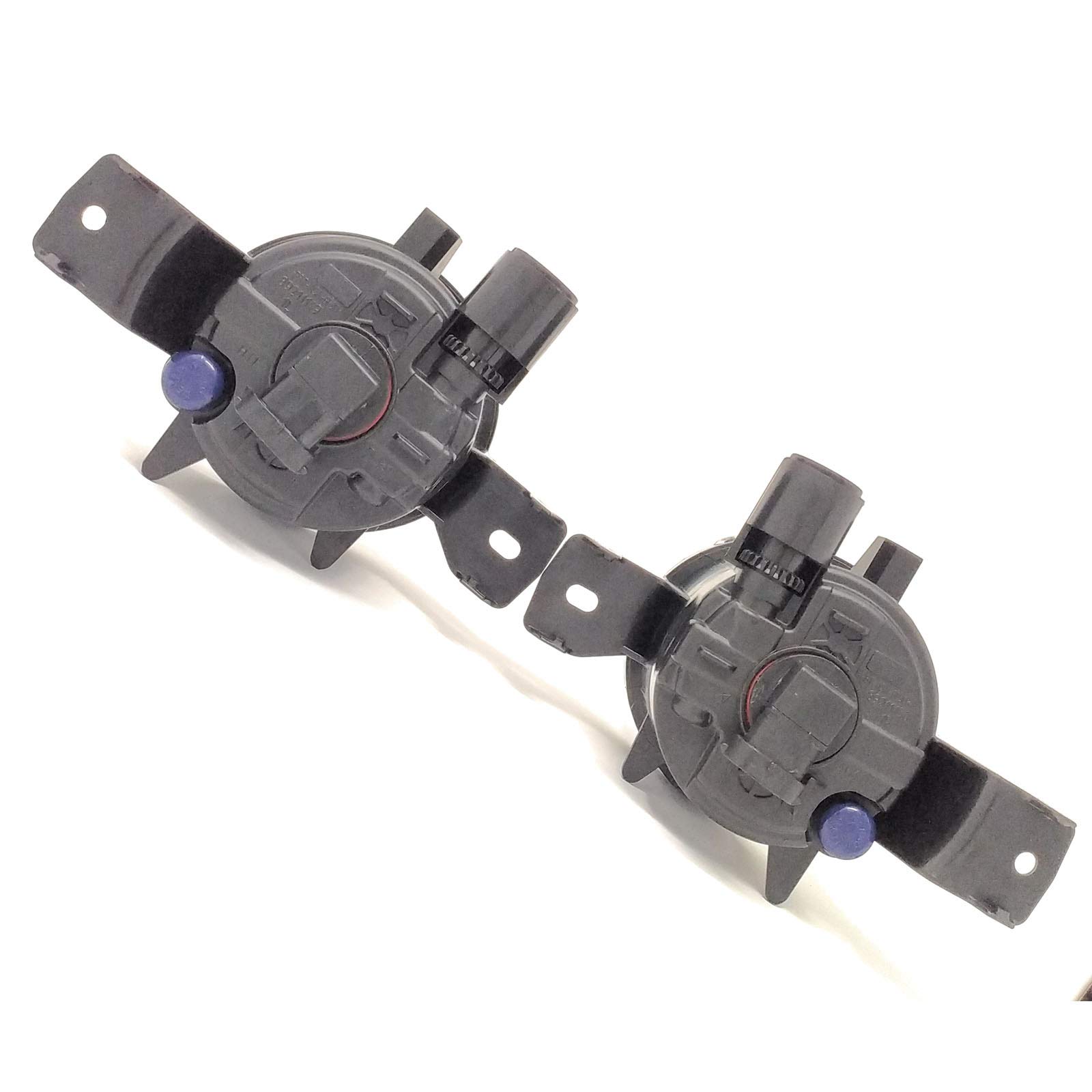 2Pcs LED Front Fog Lights for BMW X6 E71 E72 (2008-2012) - Replacement Fog Lamps with Bulbs - Part# 63177187631 63177187632 - Perfect for Night Driving & Bad Weather Visibility