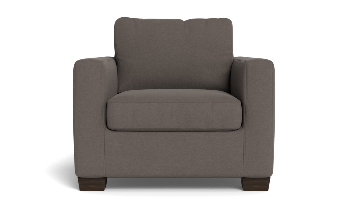 Track 36 Arm Chair - Modern Accent Chair for Living Room, Office & Lounge - Comfortable Upholstered Armchair with Sturdy Metal Base - Perfect for Home Decor, Reading Nook & Relaxation